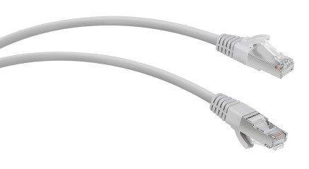 WR-PC-RJ45-FTP-5E-0.3-GY Патч-корд F/UTP, категория 5е, 2xRJ45, экранированный, серый, LSZH 0.3 м Фото