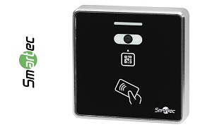 Новинка от Smartec новое устройство СКУД: мультиформатный считыватель Mifare-карт и QR-кодов ST-PR144QMF-BK