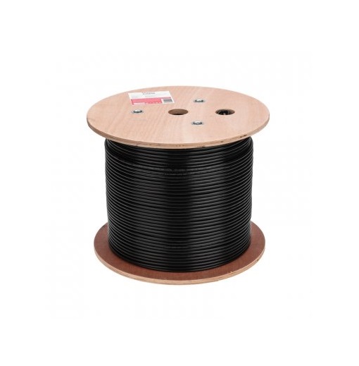 Кабель витая пара U/UTP, CAT 6, PE, 4PR, 23AWG, OUTDOOR, SOLID, черный, 305м REXANT  01-0058 Фото Кабель витая пара U/UTP, CAT 6, PE, 4PR, 23AWG, OUTDOOR, SOLID, черный, 305м REXANT  01-0058 Фото