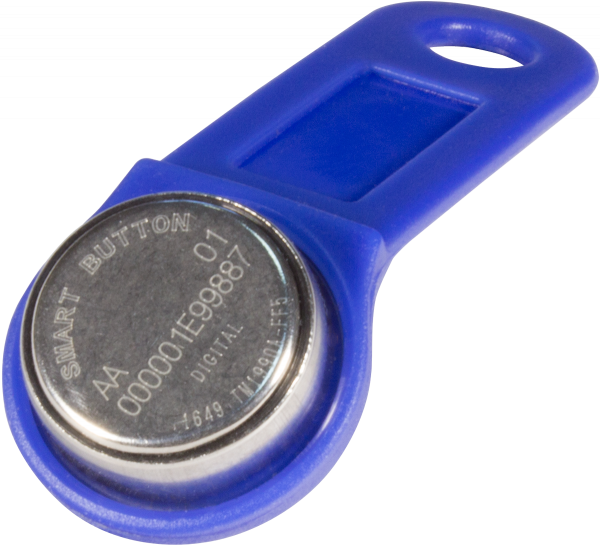 TM1990A iButton TS синий, ключ Touch Memory Фото