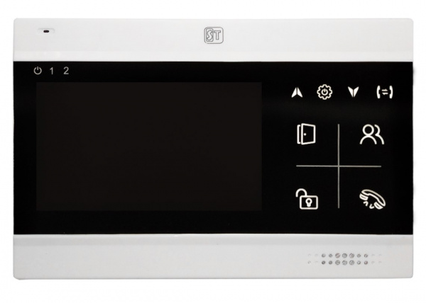 ST-M102/4 (S) ЧЕРНЫЙ Монитор домофона цветной Фото