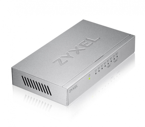 Коммутатор Zyxel GS-108B v3, 8 портов 1000 Мбит/с, настольный, металлический корпус Фото