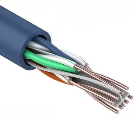 Кабель витая пара REXANT UTP 4PR 23AWG, CAT6 (бухта 305 м) Фото