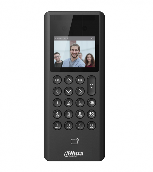 DHI-ASI3203E-DW Контроллер доступа с распознаванием лиц, клавиатурой и Wi-Fi Фото