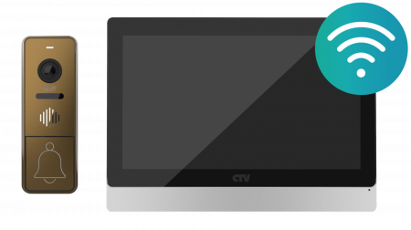 KIT 5902 Комплект  видеодомофона из вызывной панели CTV-D4005 и монитор CTV-M590 Фото