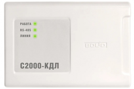 С2000-КДЛ Контроллер двухпроводной линии связи Фото С2000-КДЛ Контроллер двухпроводной линии связи Фото