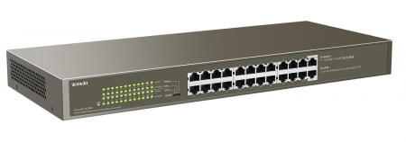 TEG1124P-24-250W 24-портовый гигабитный коммутатор Ethernet с поддержкой PoE на 24 порта Фото