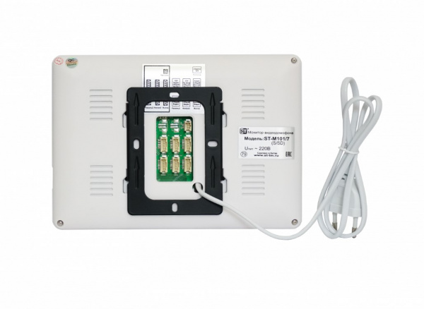 ST-M101/7 (S/SD) БЕЛЫЙ Монитор домофона цветной Фото