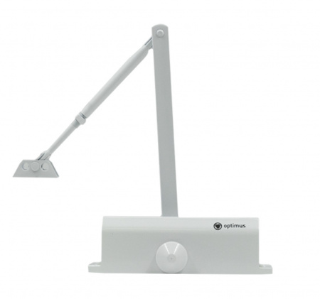 Дверной доводчик Optimus DC-120 (белый) V.1 Фото