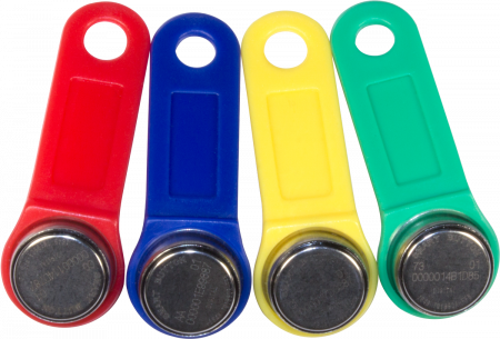 TM1990A iButton TS жёлтый, ключ Touch Memory Фото