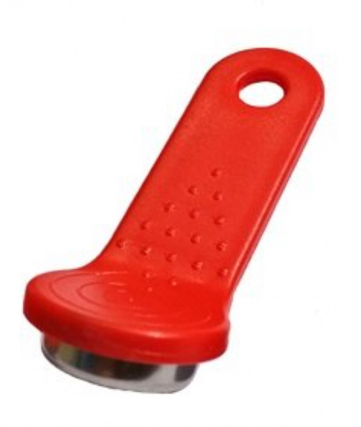 Ключ RW1990 (красный) перезаписываемый ключ-заготовка стандарта DS1990  Фото