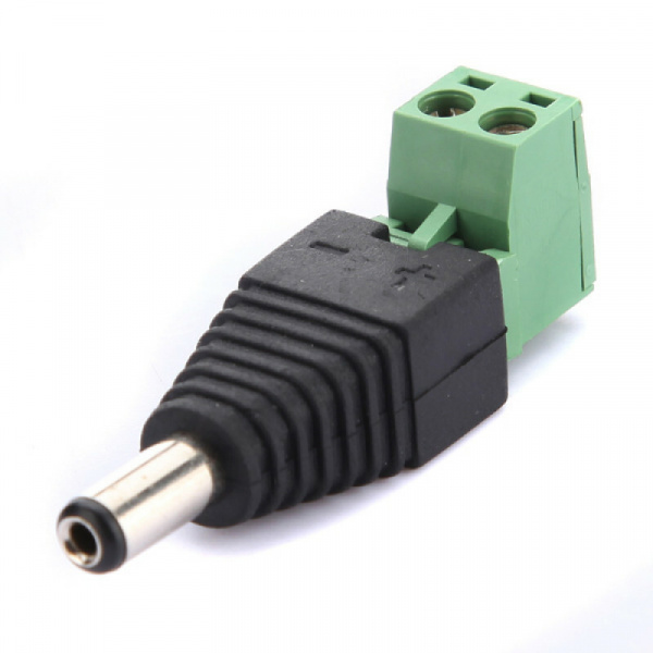 Разъем TS DC штекер питания с клеммной колодкой, двухсекционный Фото