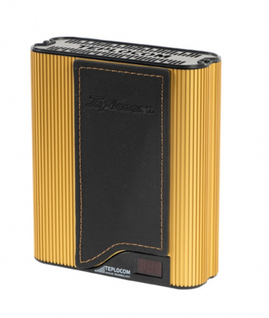 Стабилизатор TEPLOCOM ST-555-И Western gold black стаб 220 В 555 ВА Uвх.145-260В индикация алюм Фото