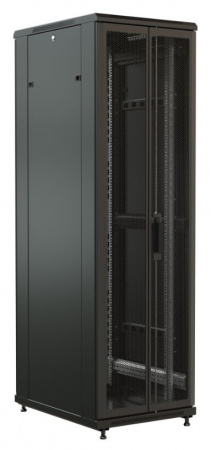 WR-TT-4782-DD-RAL9004 Шкаф напольный 19-дюймовый, 47U, 2277x800х1200 мм (ВхШхГ) Фото