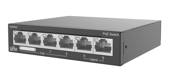 NSW2020-6T-POE-IN 6-портовый неуправляемый POE коммутатор Фото
