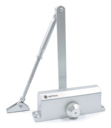 Дверной доводчик Optimus DC-85 HO (серебро) v.1 Фото