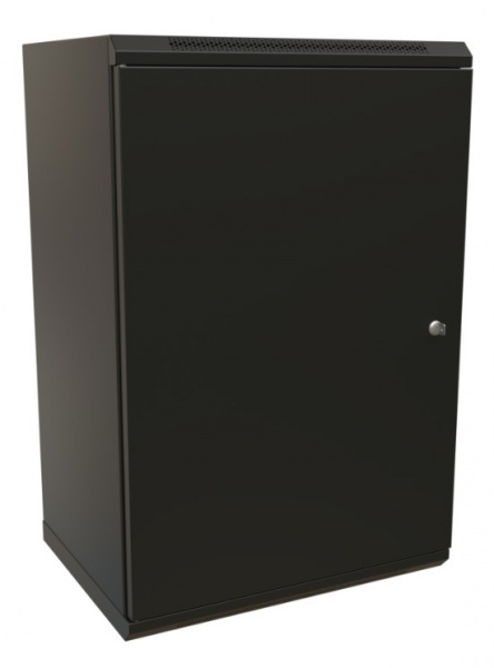 WR-TW-2266-SR-RAL9004 Шкаф настенный 19-дюймовый (19