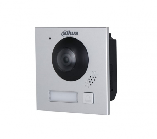 DHI-VTO4201F-P1 Основной IP-модуль вызывной панели с камерой 2 МП и механической кнопкой Фото