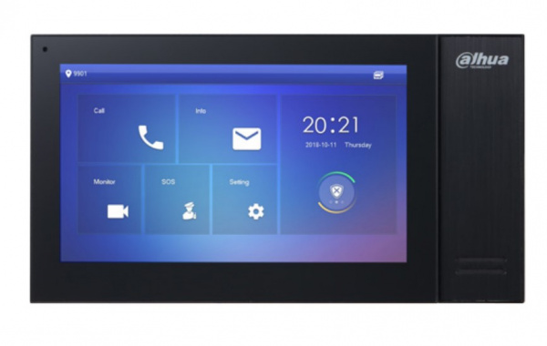 DH-VTH2421FB Монитор видеодомофона IP 7  дюймовый Фото DH-VTH2421FB Монитор видеодомофона IP 7  дюймовый Фото