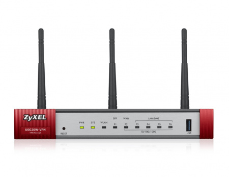 Беспроводной межсетевой экран Zyxel USG20W-VPN [USG20W-VPN-EUCI01F] Фото