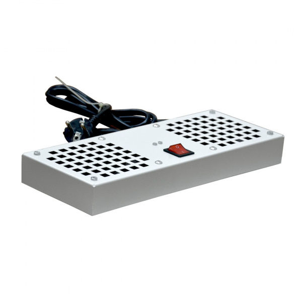 SKAT TB Fan 2-G-TOP  Вентиляторный модуль на 2 элемента потолочный, серый Фото SKAT TB Fan 2-G-TOP  Вентиляторный модуль на 2 элемента потолочный, серый Фото