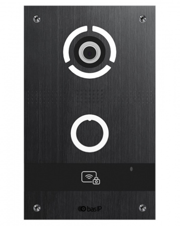 AV-08FBL одноабонентская вызывная панель с распознаванием лиц (черный) Фото