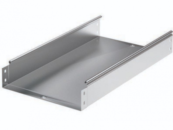 3510112HDZ Лоток неперфорированный 100х100 L=3000мм толщина 1.2мм горячеоцинкован Фото