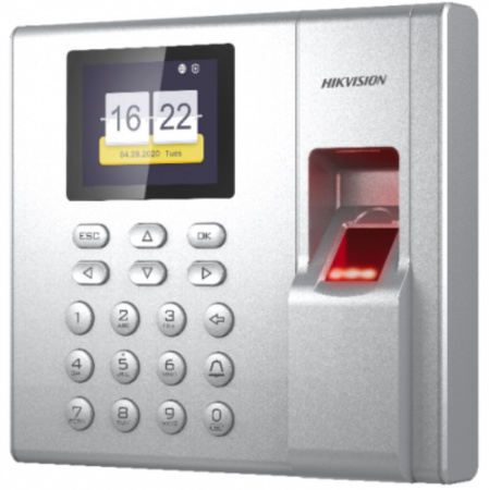 DS-K1T8003EF Терминал доступа со считывателями EM карт и отпечатков пальцев Фото