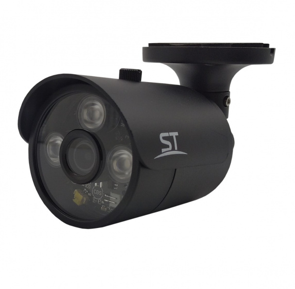 ST-181 M IP HOME ЧЕРНАЯ (3,6mm), (версия 4) 3Mp (2304*1296), уличная цилиндрическая IP-камера с ИК подсветкой до 40 м Фото