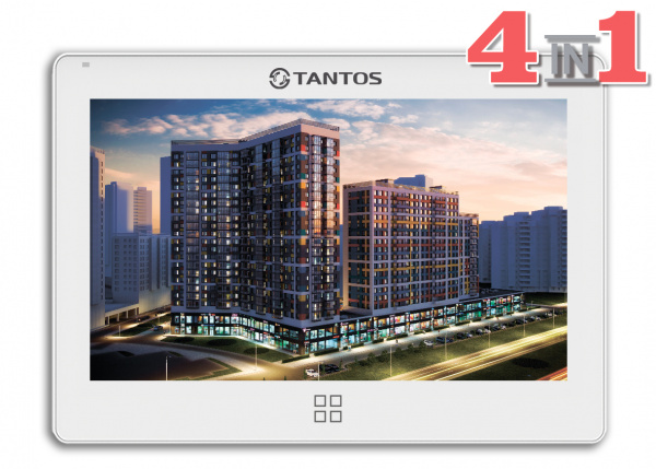 Tantos Stark (White) HD Монитор цветного видеодомофона Фото
