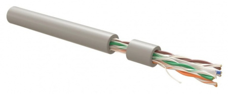UUTP4R-C6-S23-IN-LSZH-GY-305 Кабель витая пара, неэкранированный U/UTP, категория 6, 4 пары 23 AWG Фото