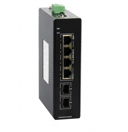 RVi-2NSIM04GP-2S Сетевой промышленный коммутатор с функциями управления L2+ Фото