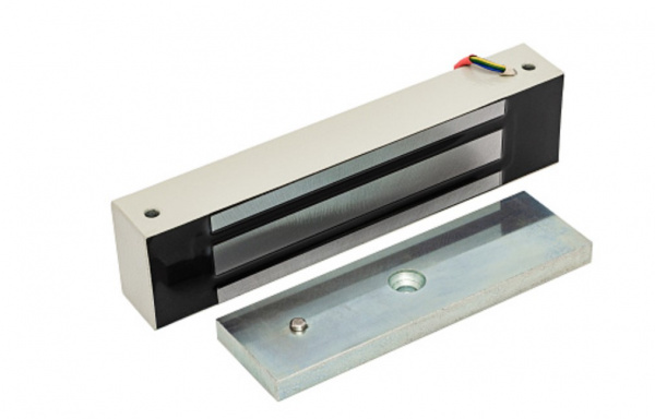 ML-400 K-2 Электромагнитный влагозащищенный замок с уголком, цвет серый Фото