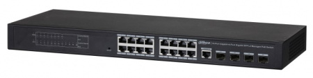 DH-PFS4420-16GT-240 16-портовый гигабитный управляемый коммутатор с PoE, уровень L2 Фото