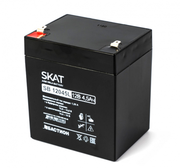 SKAT SB 12045L Аккумуляторная батарея Фото SKAT SB 12045L Аккумуляторная батарея Фото
