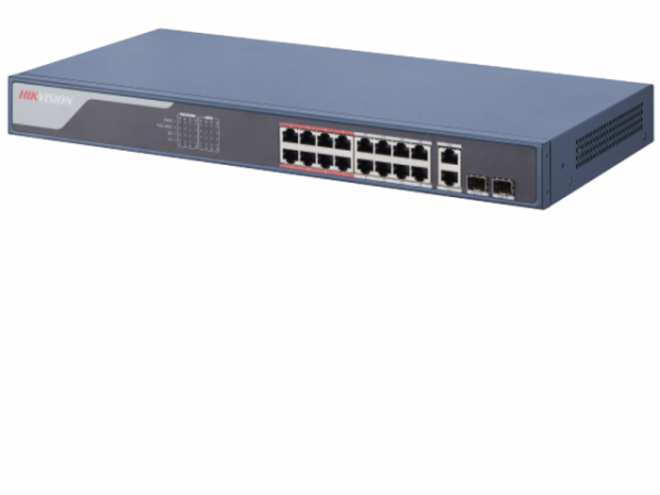 DS-3E1318P-SI Интеллектуальный управляемый коммутатор с 16 PoE-портами Фото
