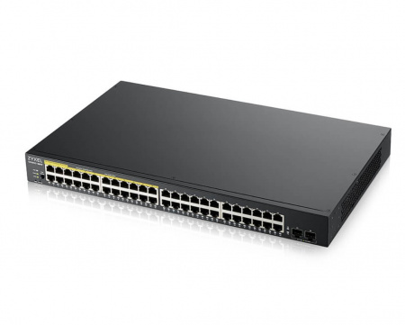 Smart L2 коммутатор PoE+ Zyxel GS1900-48HP v2 [GS190048HPV2-EU0101F] Фото