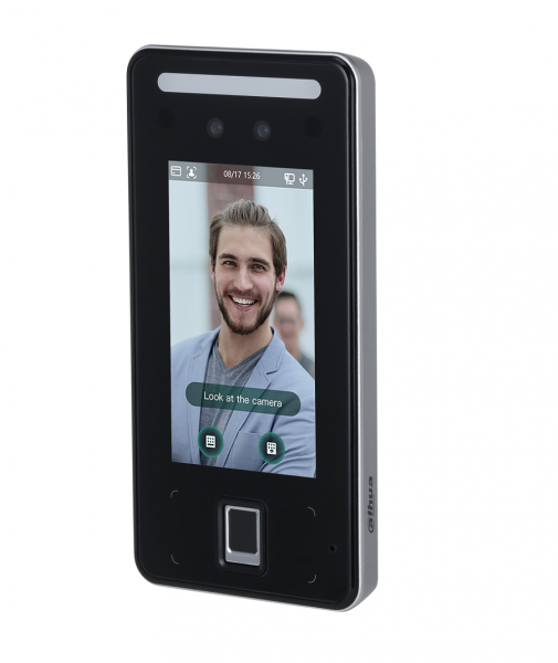 DHI-ASI6214J-MFW-V1 AI терминал учета рабочего времени и контроля доступа с распознаванием лиц, отпечатков пальцев и Wi-Fi Фото