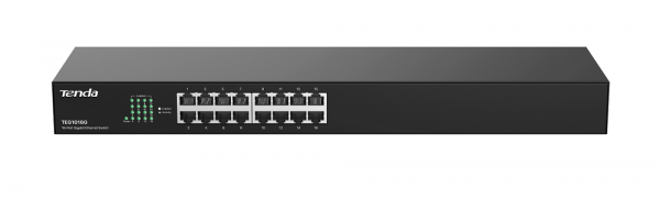 TEG1016Gv9.0 16-портовый гигабитный неуправляемый коммутатор Фото