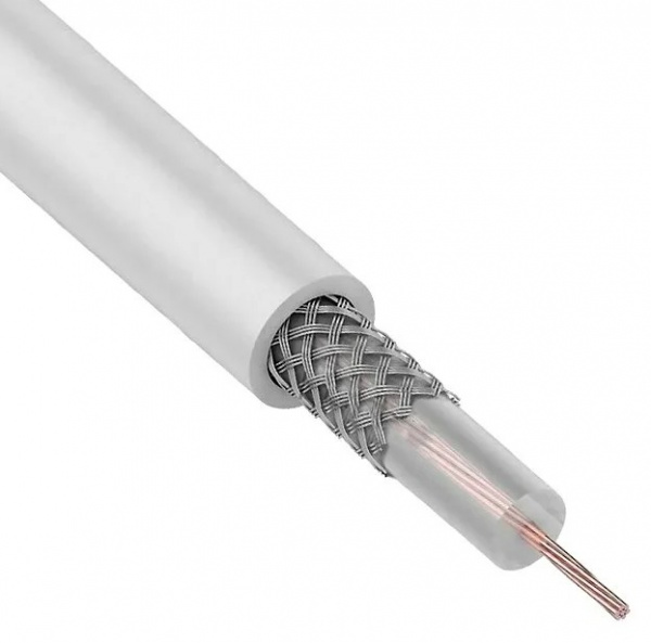 Кабель коаксиальный REXANT RG-174A/U, (99%), 50 Ом, бухта 200м.  Фото Кабель коаксиальный REXANT RG-174A/U, (99%), 50 Ом, бухта 200м.  Фото