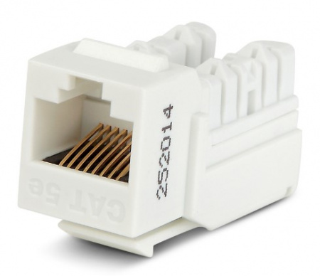 Hyperline KJNE-8P8C-C5e-90-WH Вставка Keystone Jack RJ-45(8P8C), категория 5e, 110 IDC, заделка с помощью NE-TOOL, белая Фото Hyperline KJNE-8P8C-C5e-90-WH Вставка Keystone Jack RJ-45(8P8C), категория 5e, 110 IDC, заделка с помощью NE-TOOL, белая Фото