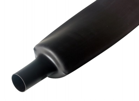 Термоусадочная трубка REXANT 60,0/30,0 мм, черная, упаковка 10 шт. по 1 м Фото