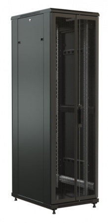 WR-TT-2268-DD-RAL9004 Шкаф напольный 19-дюймовый, 22U, 1166x600х800 мм (ВхШхГ) Фото