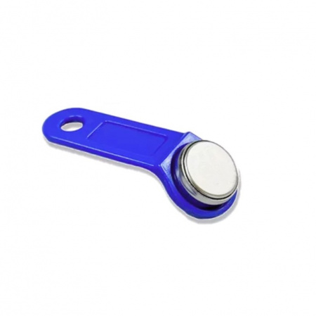 Ключ Optimus ТМ (iButton) синий Фото Ключ Optimus ТМ (iButton) синий Фото