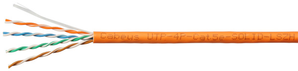 Кабель витая пара Cabeus UTP-4P-Cat.5e-SOLID-LSZH, CAT5e, бухта 305 м Фото Кабель витая пара Cabeus UTP-4P-Cat.5e-SOLID-LSZH, CAT5e, бухта 305 м Фото