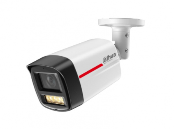 DH-IPC-HFW2249TLP-S-LED-0600B-PRO Уличная цилиндрическая IP-видеокамера 2Мп Wizcolor с ИИ Фото