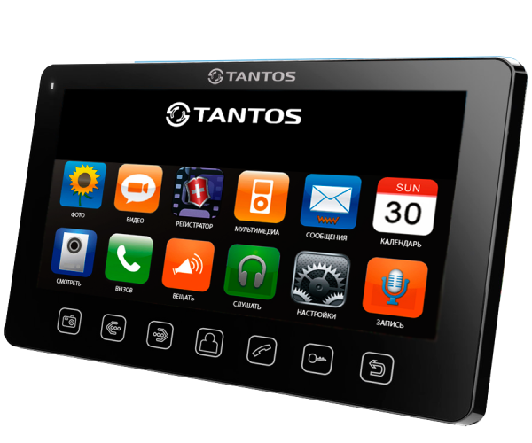 Prime Slim (black) XL Монитор видеодомофона TFT LCD 7 Prime Slim (black) XL Монитор видеодомофона TFT LCD 7