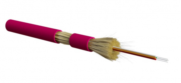 Кабель волоконно-оптический FO-DT-IN-504-4-LSZH-MG Hyperline 50/125 (OM4) многомодовый, 4 волокна Фото