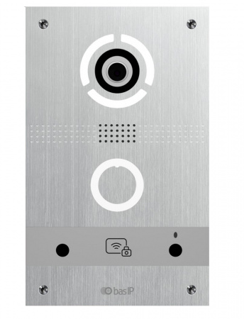 AV-08FBL одноабонентская вызывная панель с распознаванием лиц (серебро) Фото