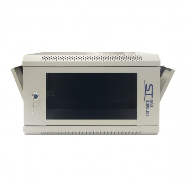 ST-NC6U01 (СЕРЫЙ) С ПОЛКОЙ, (версия 2) Шкаф телекоммуникационный Фото